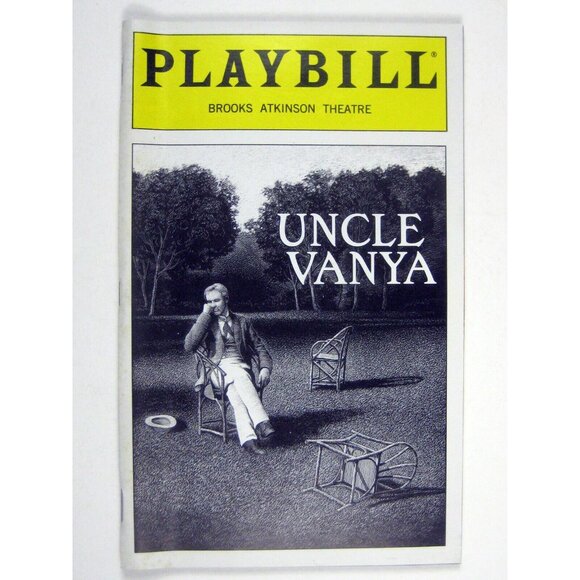 Uncle Vanya Playbill April 2000 Laura Linney Derek Jacobi Roger Rees - Picture 1 of 8